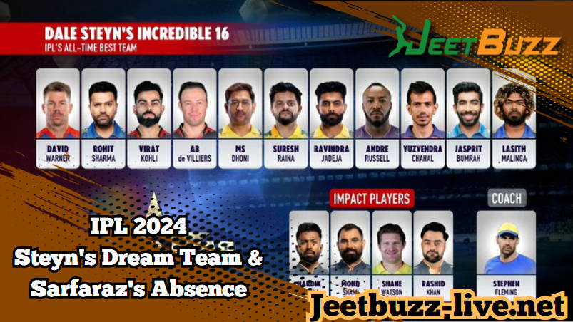 IPL 2024: Dale Steyn's Dream Team and Sarfaraz Khan's Absence Shake Up Franchise Dynamics